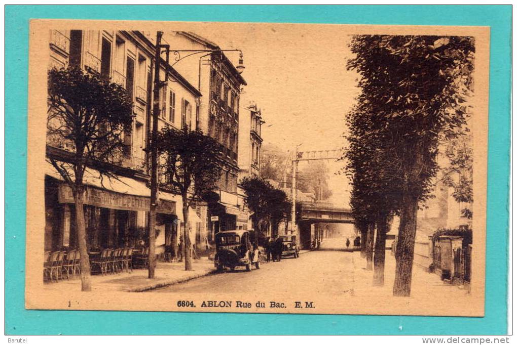 ABLON --> Rue Du Bac - Ablon Sur Seine