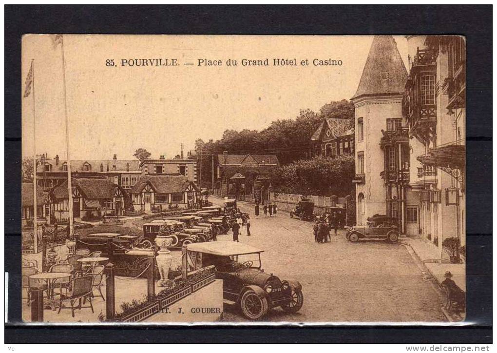 76  -  Pourville - Place Du Grand Hotel Et Casino - Sonstige & Ohne Zuordnung