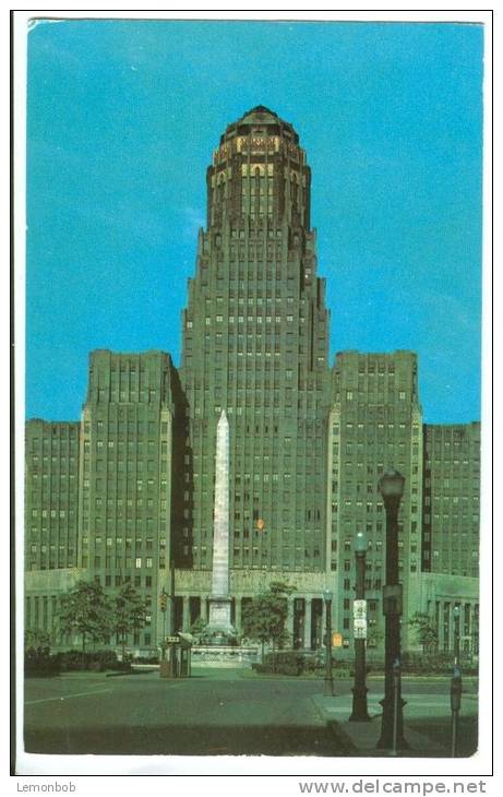 USA, City Hall, Buffalo, New York, 1960s Unused Postcard [P8466] - Buffalo