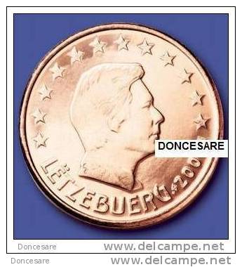 ** 2 CENT LUXEMBOURG 2008 PIECE  NEUVE ** - Luxemburgo