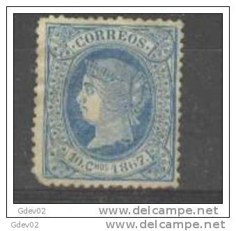 CU19-2861TIS.Spain.   Espagne.Isabel  Ll.CUBA  ESPAÑOL  (Ed 19) ,MUY BONITO - Nuevos