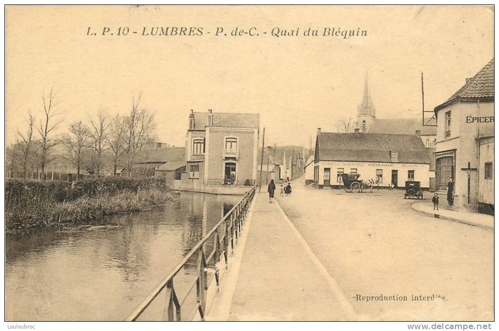 62 LUMBRES QUAI DU BLEQUIN - Lumbres