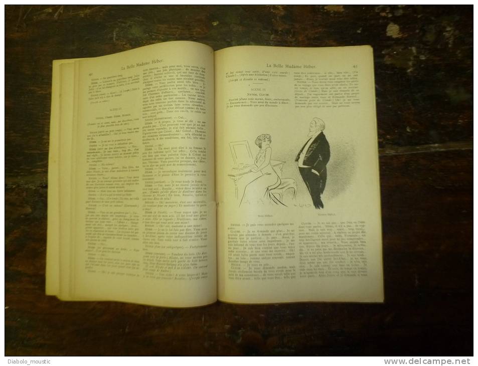 1905  LE GRAND ILLUSTRE Théâtral  LA BELLE MADAME HEBER   Illustrations De De Losques - Franse Schrijvers