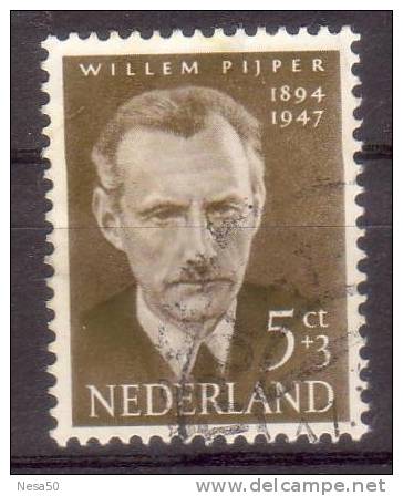 Nederland 1954 Nr 642 Willem Pijper - Usati