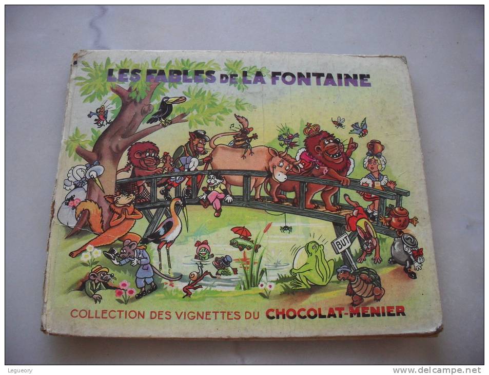 Les Fables De La Fontaine  Chocolat Menier - Menier