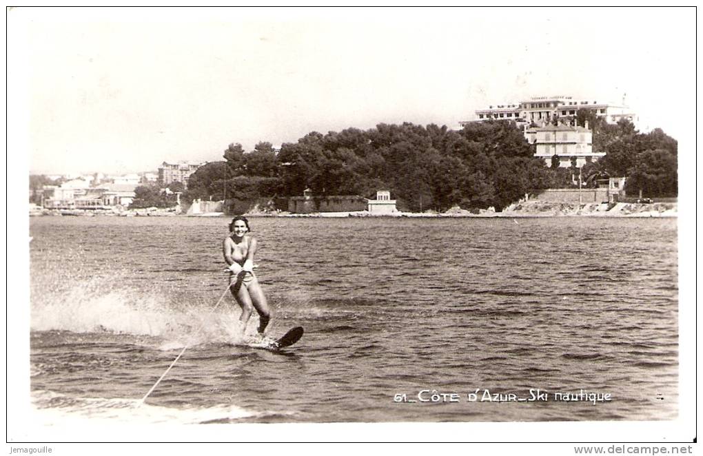 COTE D'AZUR -Ski Nautique - 8.4.1939 - S-2 - Sci Nautico