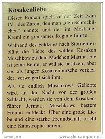 4 Konsalik Bücher = 10 Romane - Gebundene Ausgaben , Kosakenliebe , Der Leibarzt Der Zarin - Bücherpakete