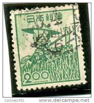 1948 JAPON Y &amp; T N° 392 ( O ) Paysanne - Oblitérés