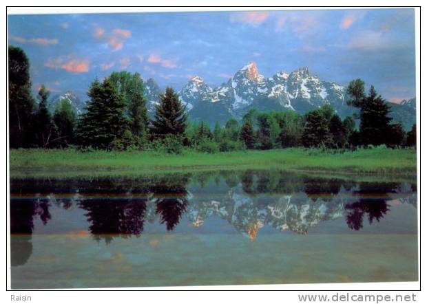 Etats Unis Wyoming Grand Teton National Park Carte Glacée R/verso Non Circulé  TBE - Andere & Zonder Classificatie