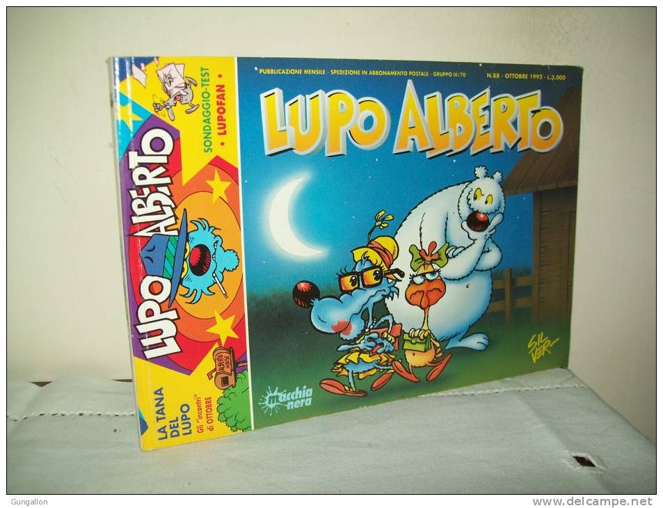 Lupo Alberto (Macchia Nera 1992) N. 88 - Lupo Alberto