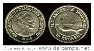 DINAMARCA/DENMARK  10 CORONAS/KRONER  2.005 2005 CU-NI-AL  KM#900  DL-7183 - Dinamarca