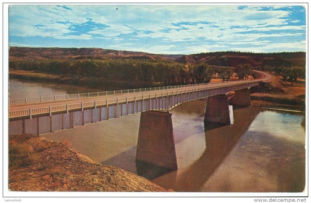 USA, Fred L. Robinson Bridge, Missouri River, 1964 Used Postcard [P8514] - Autres & Non Classés