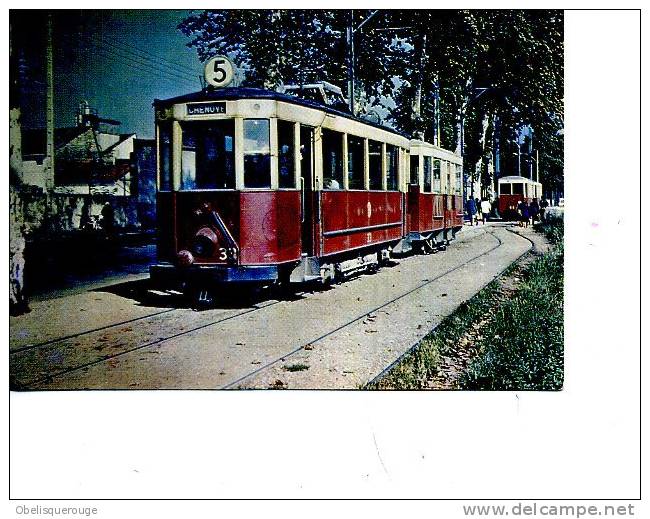 TRAMWAYS DE DIJON CHENOVE PUILLY N ° 15 - Tramways