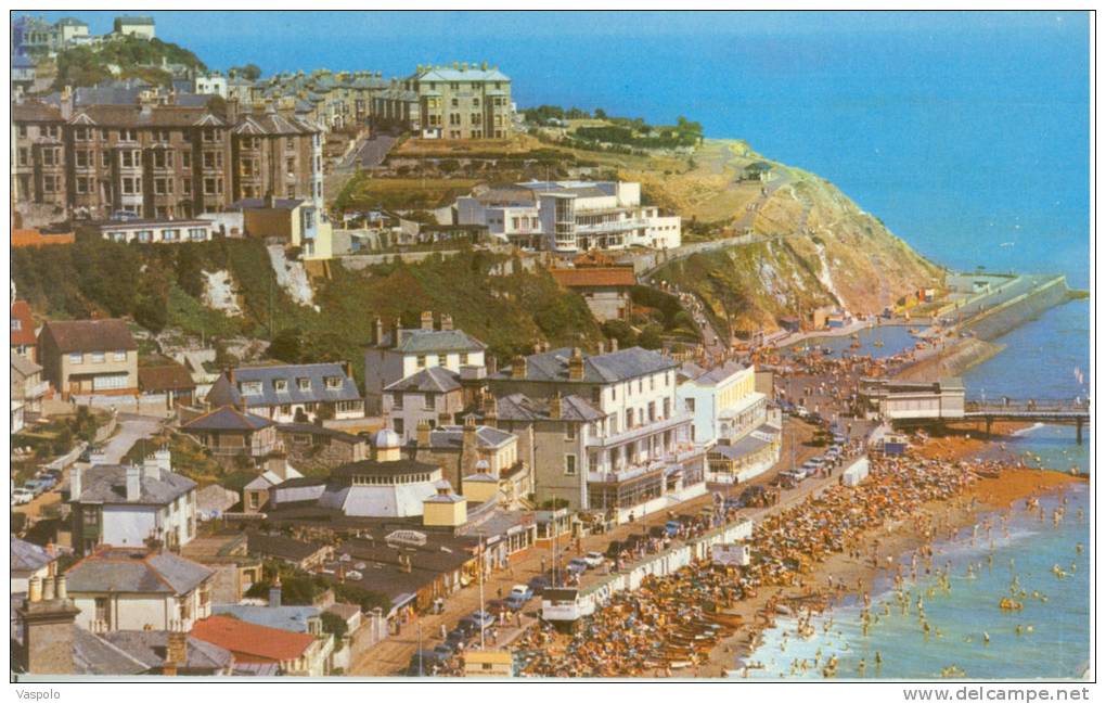 UNITED KINGDOM-ENGLAND-ISLE OF WIGHT-VENTOR:VIEW FROM THE PARK--CIRCULATED-1964 - Ventnor