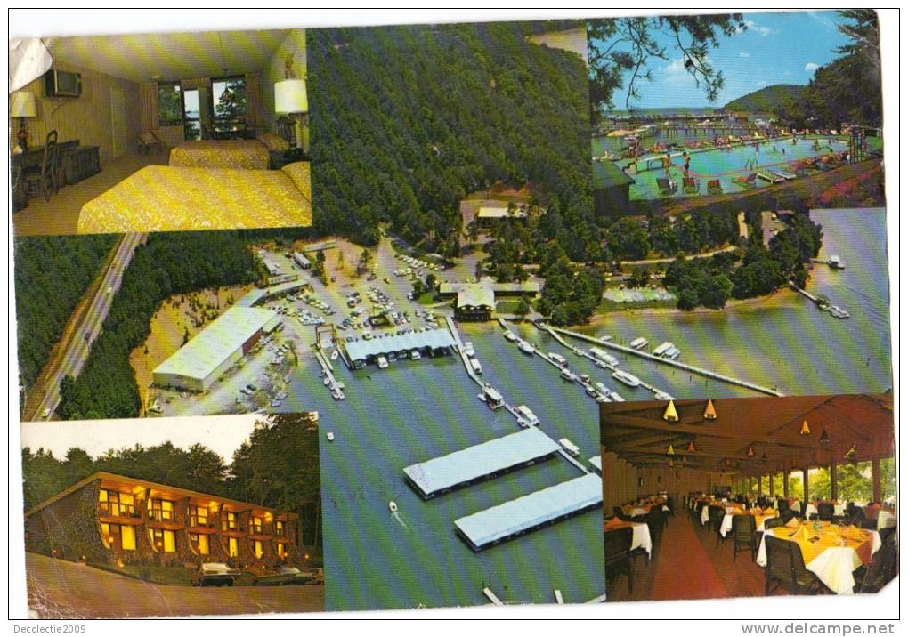 B63945 Chattanooga Tenn Loret Villa Resort Multiviews Used Good Shape Back Scan At Request - Chattanooga