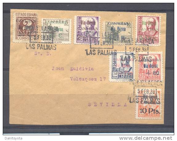 1938.- LAS PALMAS A SEVILLA - Collections (en Albums)