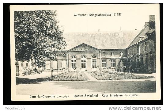 54 CONS LA GRANDVILLE /        Innerer Schlosshof - Cour Intérieur Du Château          / - Altri & Non Classificati