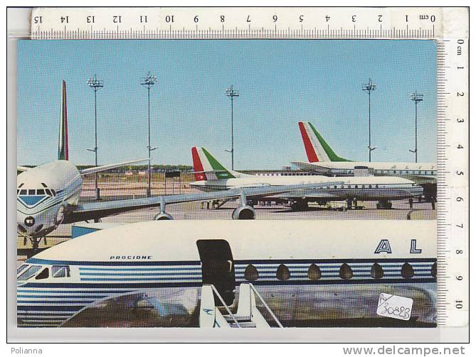 PO3082B# AVIAZIONE - AEREO ALITALIA DC 8 CARAVELLE JETS PROCIONE  No VG - 1946-....: Moderne