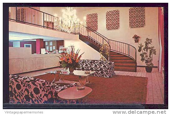 121041-Arkansas, West Memphis, Ramada Inn, Lobby Interior, Fotos By Frankie, Dexter Press No 44491-C - Sonstige & Ohne Zuordnung