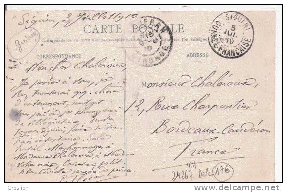 HAUTE GUINEE 18 REGION DE GUEASSO VUE SUR LE BAFING KO (HOMME ASSIS) 1910 - Guinée Française