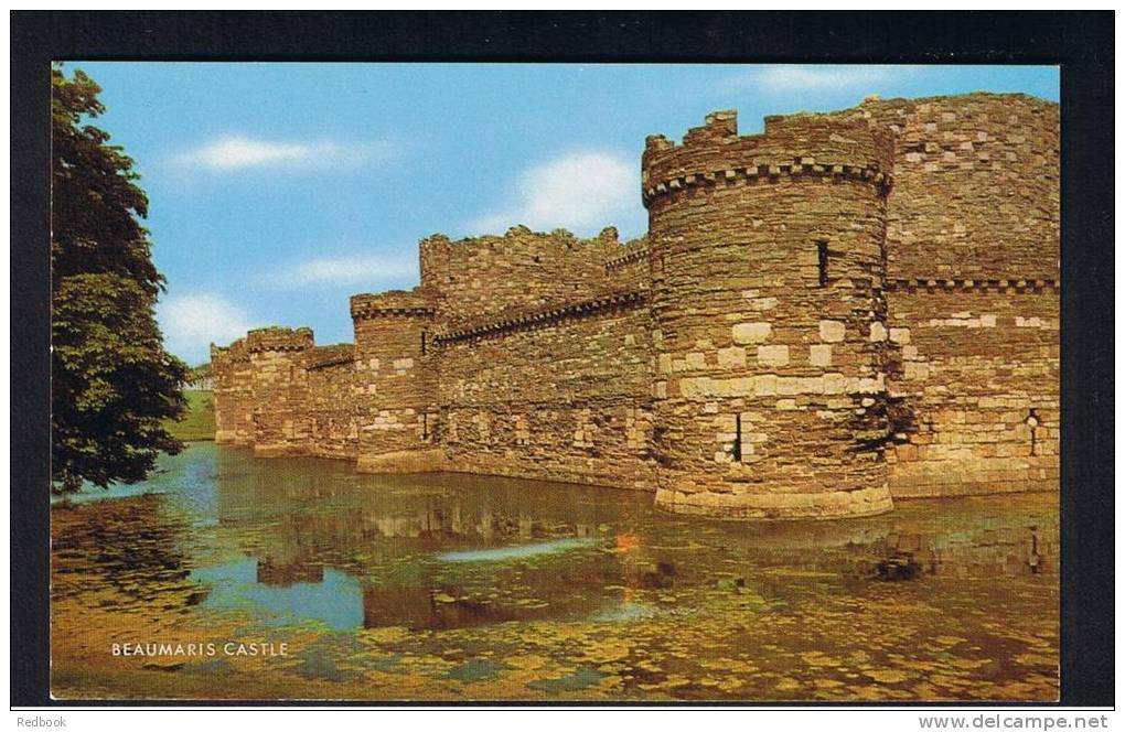 RB 853 - J. Salmon Postcard Beaumaris Castle Anglesey Wales - Anglesey