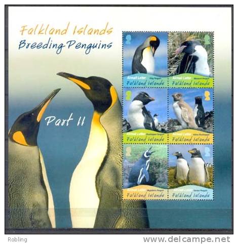 Falkland Islands 2010, Penguins, MNH 16817 - Pingouins & Manchots