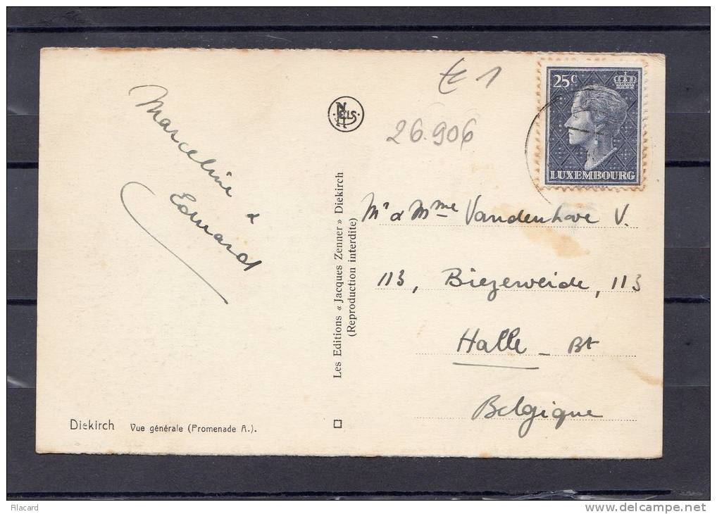 26906     Lussemburgo,  Diekirch,  Vue  Generale (Promenade A.),  VG - Diekirch