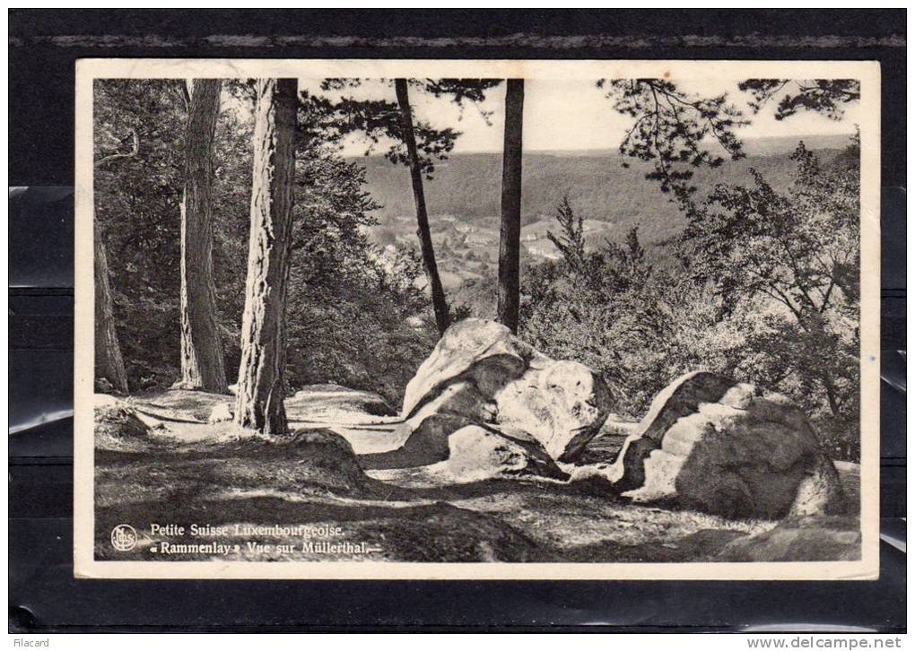 26912     Lussemburgo,  Petite  Suisse  Luxembourgeoise,  "Rammenlay",  Vue  Sur  Mullerthal,  VG  1948 - Müllerthal