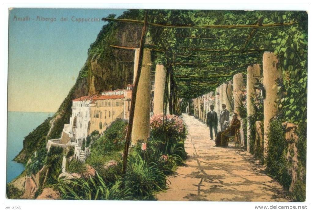 Italy, Amalfi, Albergo Dei Cappuccini, Early 1900s Unused Postcard [P8566] - Salerno