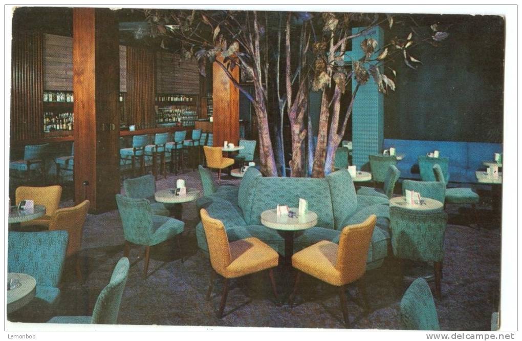 USA, The Purple Tree Lounge, In The Manger Hotel, Cleveland, Ohio, 1964 Used Postcard [P8571] - Cleveland