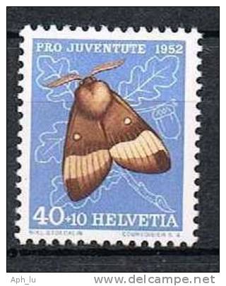 Schweiz, 1952 Pro Juventute 40 Cent., MiNr. 579 Ungebraucht (a270810) - Unused Stamps