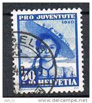 Schweiz 1940, Pro Juventute 30 Rp., MiNr. 376 Gestempelt (a271003) - Usati