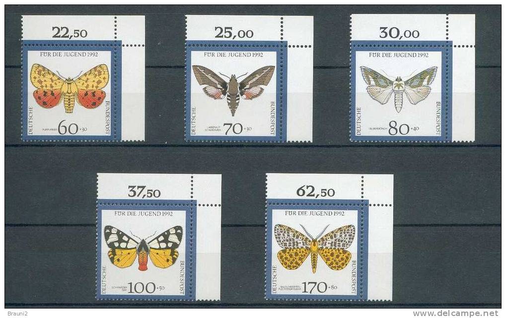 Butterflies Papillons Schmetterlinge Germany Allemagne / ** MNH . - Vlinders