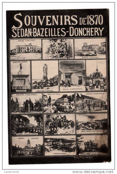 08 - Souvenirs De 1870 - Sedan - Bazeilles - Donchery - Editeur: Suzaine Pierson - Other & Unclassified