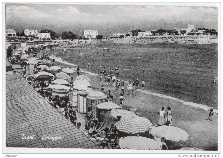 TRANI, LA SPIAGGIA, B/N    **//** - Trani