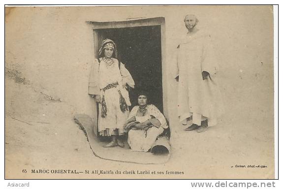 Si Ali Kalifa Du Cheik Larbi Et Ses Femmes  Harem 65 Maroc Edit Geiser Alger - Autres & Non Classés