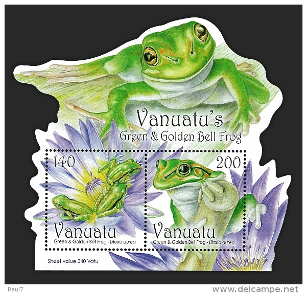 VANUATU 2011 - Grenouilles  - BF Neuf // Mnh - Vanuatu (1980-...)