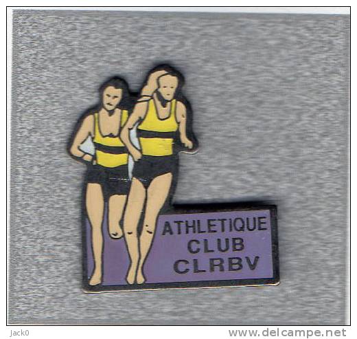 Pin´s  Sport  Athlétisme, Athlétique  Club  C.L.R.B.V - Atletismo