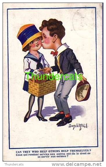 CPA ILLUSTRATEUR DONALD MC GILL  HUMOUR ENFANT  ** ARTIST SIGNED DONALD MCGILL  HUMOR CHILD  ** COMIQUE SERIES - Mc Gill, Donald