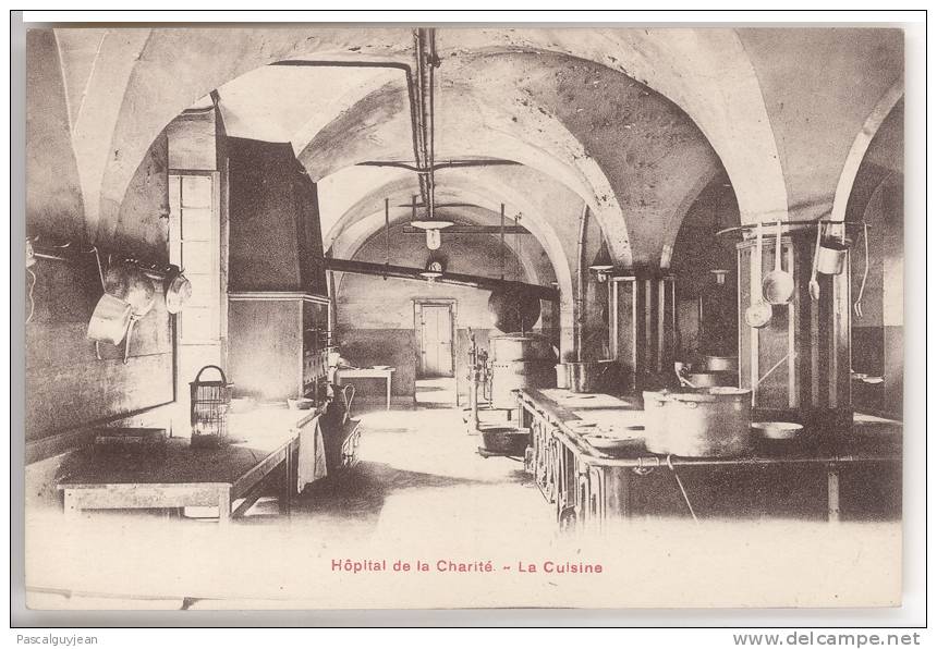 CPA PARIS 4 - HOPITAL DE LA CHARITE - LA CUISINE - Santé, Hôpitaux