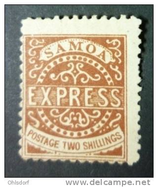 SAMOA 1877-82: Scott 7 / Mi 6 / Y&amp;T 6 / SG 18, (*), Reimpression - FREE SHIPPING ABOVE 10 EURO - Samoa