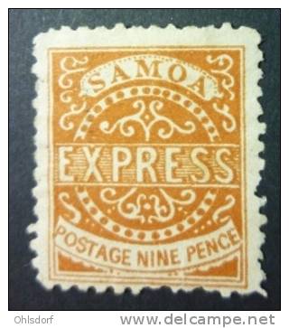 SAMOA 1877-82: Scott 5 / Mi 4 / Y&amp;T 4 / SG 20, (*), Reimpression - FREE SHIPPING ABOVE 10 EURO - Samoa
