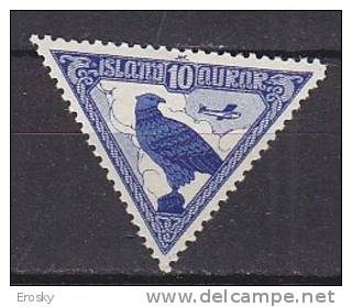 Q1353 - ISLANDE ICELAND AERIENNE Yv N°3 * - Poste Aérienne