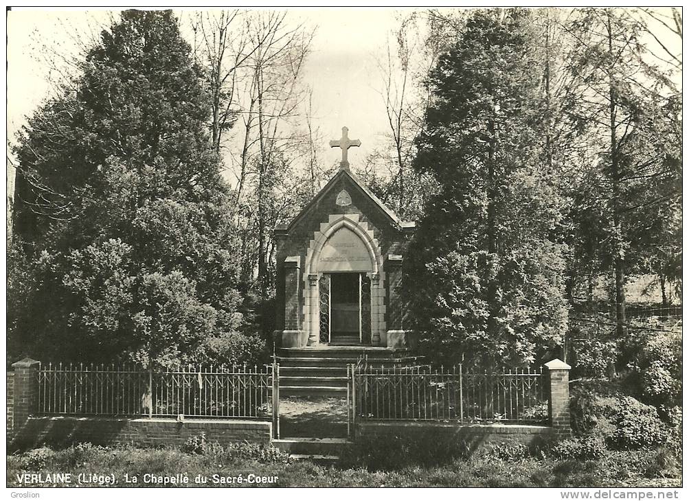 VERLAINE  - LA CHAPELLE DU SACRE-COEUR - Verlaine