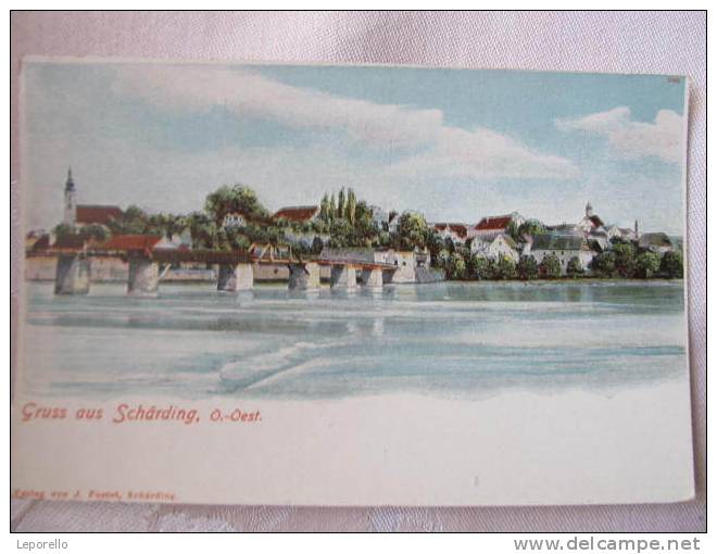 AK SCHÄRDING OÖ 1900  //  D*3641 - Schärding