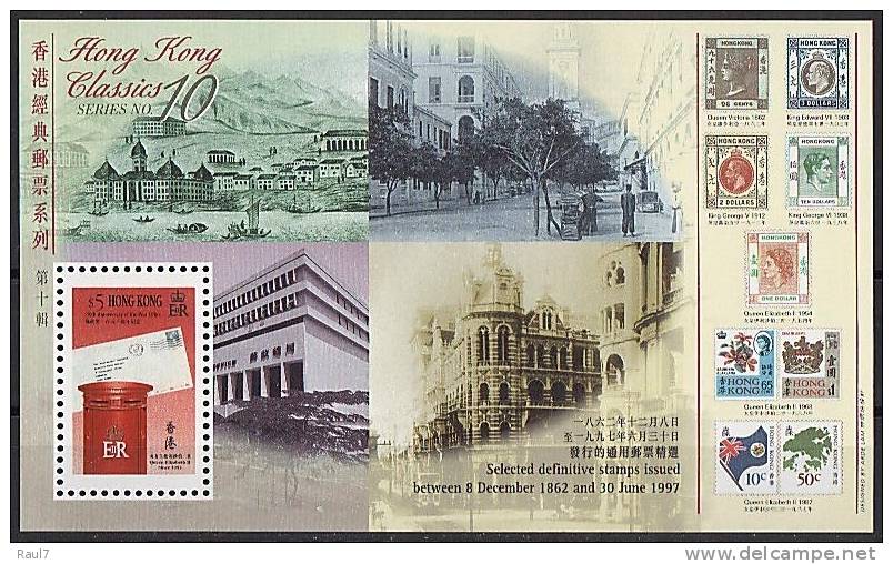 Hong Kong 1997 // BF N°10 Sur Les Timbres Classiques De Hong Kong // BF Neufs // Mnh - Unused Stamps
