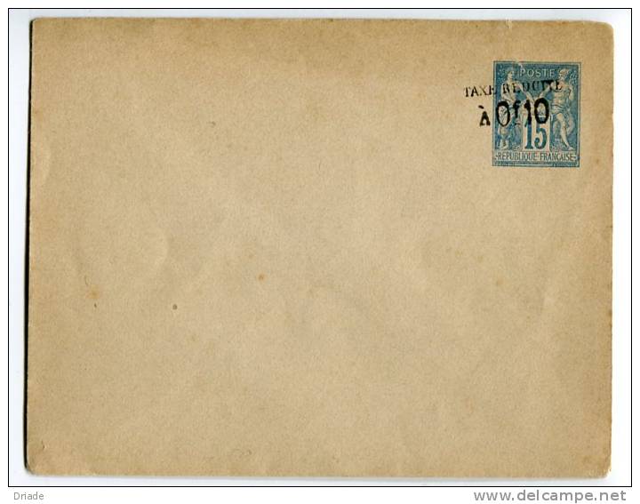 BUSTA INTERO POSTALE FRANCIA SOPRASTAMPA CON TARIFFA RIDOTTA PRIMI 1900 - Standard Covers & Stamped On Demand (before 1995)