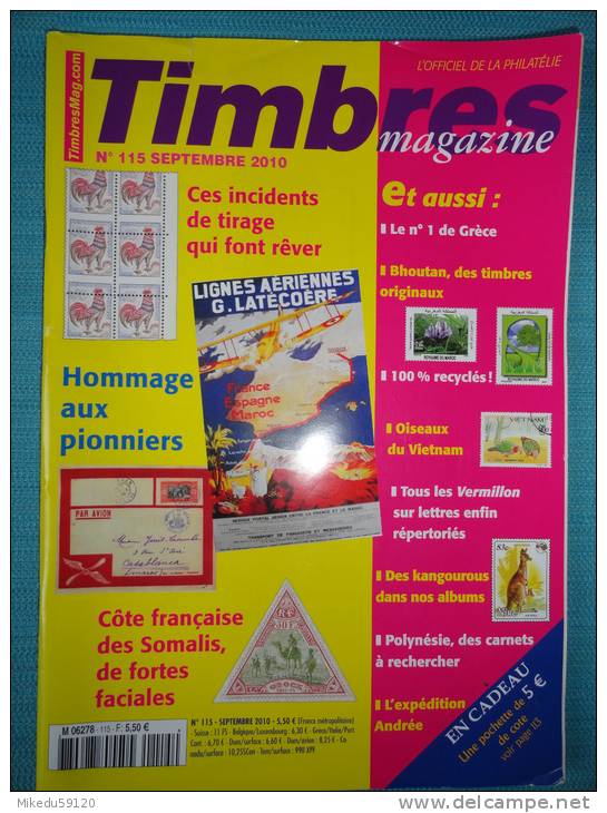 Timbres Magazine N° 115 Septembre 2010 - Verzamelaars