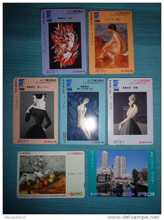 Cartes De Transport Japonais - Collections