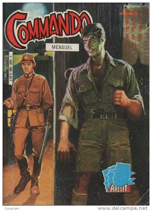 COMMANDO N° 309  BE AREDIT 04-1987 - Arédit & Artima